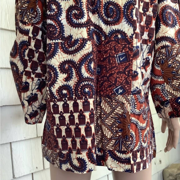 Vintage Lady Winn California by Teddi pullover blouse, cotton, size 40 - Picture 8 of 16